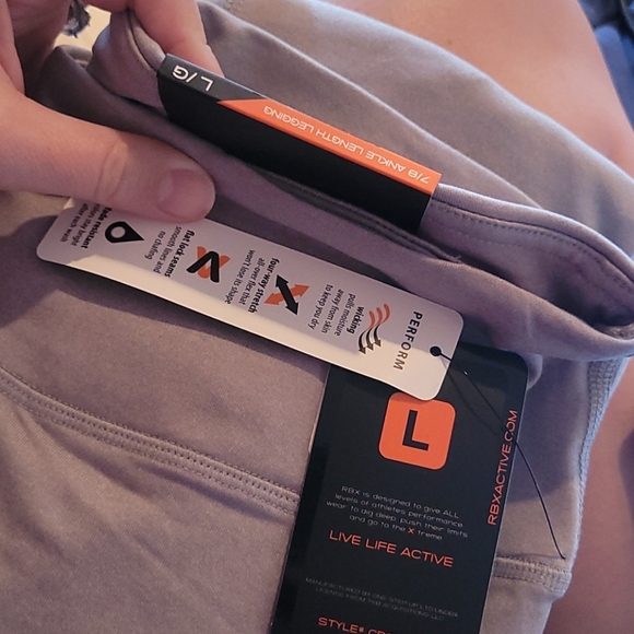 Rbx Heather gray 7/8 legging - Picture 3 of 3